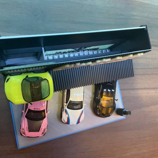 🚶 Triple 1/64 Liberty Walk Garage Display・ STL File for
