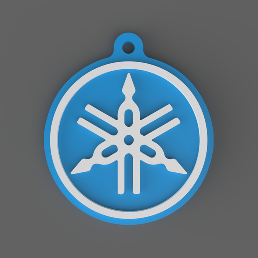 Yamaha keychain 3D model