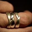 4.jpg STL file WEDDING RING - 001・3D printing template to download