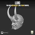 jest | Loki, fan art head sculpt for action figures