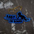 Baby-on-Board-Surf-1.jpg Baby on Board (Surf) Charm - JCreateNZ