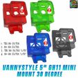 Vannystyle-5-Inch-GH11-Mini-30-Degree-Mount-2.jpg Vannystyle 5 Inch Frame Gopro Hero 11 Mini 30 Degree