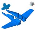 NUEVO-MONTAJE-1.jpg Fichier 3D NORTH AMERICAN NA-50 FIGHTER・Design imprimable en 3D à télécharger, Efran