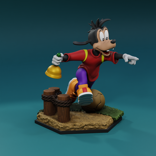 👴 Max Goofy - Goof Troop (SNES)・Arquivo STL para ・Cults