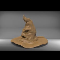 sorting hat.51.jpg Fichier STL Triage de chapeaux・Design pour imprimante 3D à télécharger