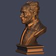 15.jpg Arthur Schopenhauer 3D printable sculpture 3D print model