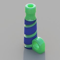 hookah.jpeg STL file Mouthpiece For Shisha Cachimba & Hookah・3D print design to download