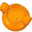 pot07-04.jpg pot vase cup vessel pot07 for 3d-print or cnc