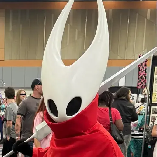 Hollow Knight Hornet Helmet STL – Smooth Surface, Easy Print (Digital File)