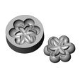 Mold-Lotus-leaf-Florentine-rosette-00.jpg Mold Lotus flower Florentine rosette onlay relief 3D print model