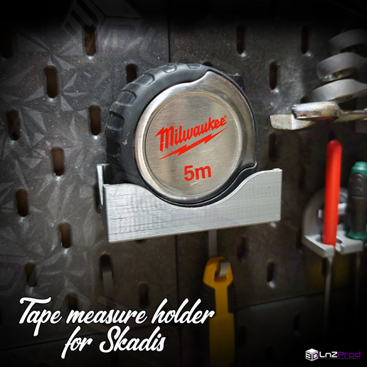 c1.png Tape measure holder for Skadis