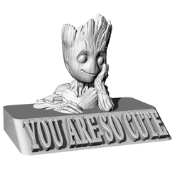 1.png eres tan lindo - groot dice