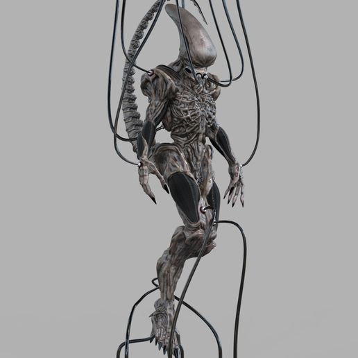 👽 ALIEN XENO ID IN INCUBATOR・ STL File for 3D printing・Cults