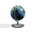 0_00005.jpg Globe 3D MODEL - WORLD MAP PLANET EARTH SCHOOL DESK TABLE STUDENT STUDENT ARCHAEOLOGIST HOME WORK INDICATOR