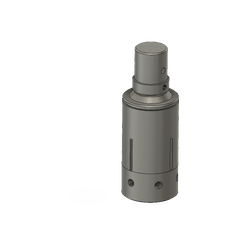 completa.png Fichier STL Grenade à blanc Airsoft à blanc 9mm / Airsoft à blanc Granade 9mm・Plan imprimable en 3D à télécharger