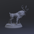 6.png Sacred Grove Guardian Fantasy Creature 32mm Scale Pre-Supported