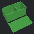 Captura-de-Pantalla-2023-03-17-a-las-16.30.39.jpg STL file WEED BOX CONTAINER HERBAL HERB BIG 3 GRINDERKING 180X90X95MM EASY PRINT・3D print design to download