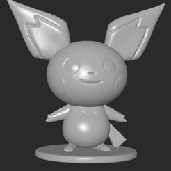 P1.jpeg Free STL file MakeIT Pokemon Pichu・3D printer design to download