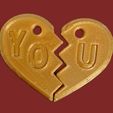 20240102_094337.jpg LOVE broken heart with inscription LOVE YOU, key chain or pendant