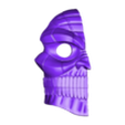 Mask 2 half.stl Turbo Granny Mask - Dandadan - Okarun - Yokai
