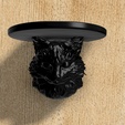 CatHeadSelf2.png Regal mit schwarzem Katzenkopf