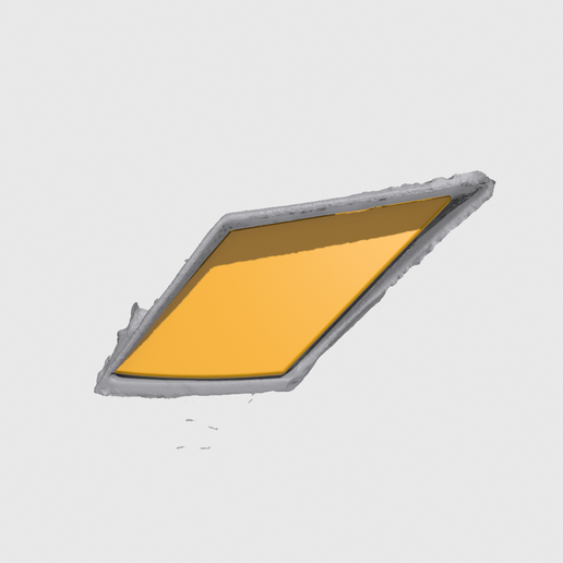 04-06 Lexus Ls430 headlight reflector amber delete