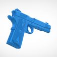 040.jpg Remington 1911 Enhanced pistol from the game Tomb Raider 2013 3D print model3