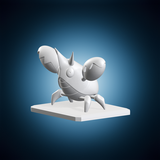 Corphish Crab Pokemon Miniature Statue