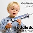 toddlebot-cc-wide.jpg ToddleBot: Your child's first 3D Printer