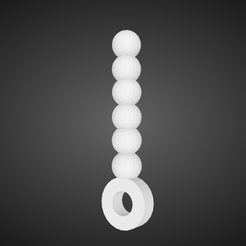 model1.png Download STL file Anal rosary • 3D printing template, cokinou