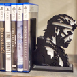 download.png Solid Snake Silhouette  Video Game Bookends