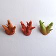 06.jpg STL file Wall coat hook “caliendrum coral”・3D printable model to download