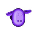 Kopf 1.stl SCHAF Higth PolyAdorable Sheep Toilet Paper Holders - 3D Print Your Own! 🐑🧻