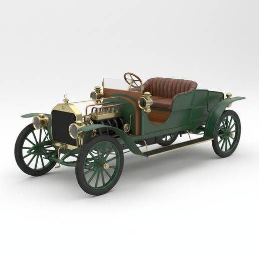 Laurin & Klement Voiturette A car miniature STL, drag car STL, 1980s sports car STL, car 3D model, hot rod STL, car lift STL, car display model, car garage STL, modified car STL, hypercar STL, 4x4 STL, jeep style STL, printable car, body kit car STL, 2010