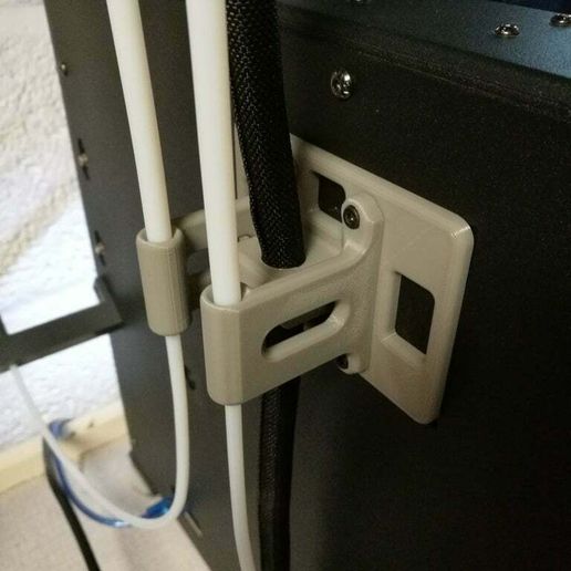 IMG_20180402_192445.jpg Qidi Tech 1 Filament Tube Support Guide Rear