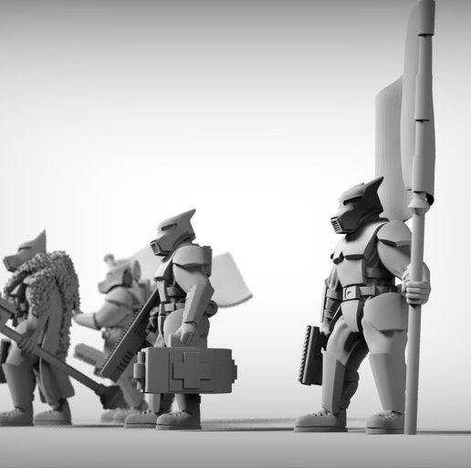 826b370aba2fd4ac32bfaaaaa991e599_display_large.jpg GUARD DOGS - COMMAND SQUAD x6 28mm (RESIN)