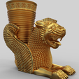 untitled.137.png Achaemenid Persian Lion Rhyton 3D print model