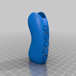 Lighter_Case_Just_BioBlue.png Descargue el archivo 3MF gratuito Estuche de encendedor Azuki Bic Remix • Objeto de impresión 3D, MoreBlue4U2