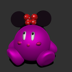 miniekirby1.png Archivo STL Minie kirby・Diseño de impresión en 3D para descargar