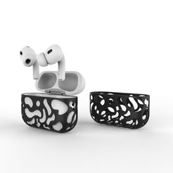 3D file Airpod Patterned Case・Template to download and 3D print・Cults