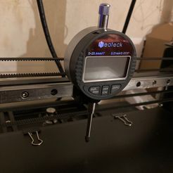 IMG_9563-1388.jpg Free STL file Comparator support for linear rail・3D printable design to download