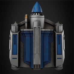 BoKatanJetpackFrontal.png Fichier STL Le Jetpack Bo-Katan du Mandalorien pour Cosplay・Objet pour impression 3D à télécharger