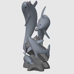 Skærmbillede-2023-09-25-223144.png Fichier STL Statue de dauphin・Modèle pour impression 3D à télécharger