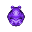 Hippo_Head.stl STL-Datei Entzückendes Flexi-Nilpferd・3D-druckbares Modell zum herunterladen