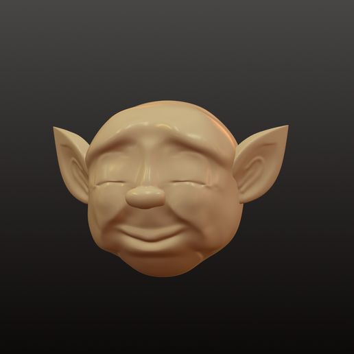 goblin head - 3D model önizlemesi