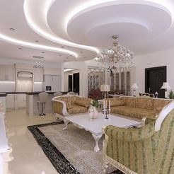 01.jpg Descargar archivo gratis Diseño de Interiores - Sala de estar • Plan para la impresión en 3D, mojtabaheirani