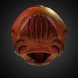 DoomGuyHelmetBack.jpg Doom Guy Helmet for Cosplay 3D print model