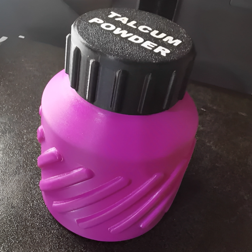 Talc Powder Container