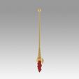 5.jpg World of Warcraft WOW Blood Elf Mage Staves Cosplay Weapon Prop