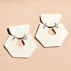 pendiente-1.png STL file MODERN PENDANT CUTTER FOR POLYMER CLAY X2 SIZES・Template to download and 3D print